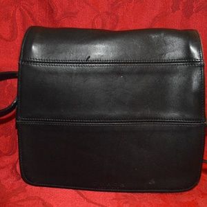 Vintage Coach Black Crossbody